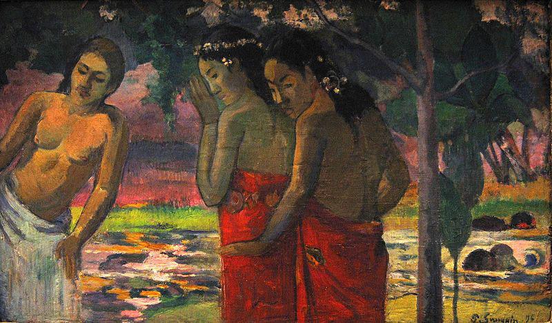 Paul Gauguin Three Tahitian Women china oil painting image